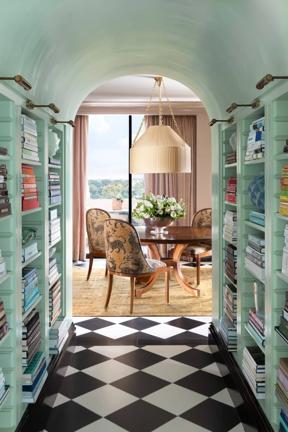 French Art Deco Meets Bermuda Style in This Glam Atlanta Apartment by Beth Webb