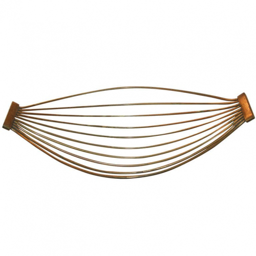 Brass-wire bowl by Carl Aubock, 1955, offered by Modern Living Supplies