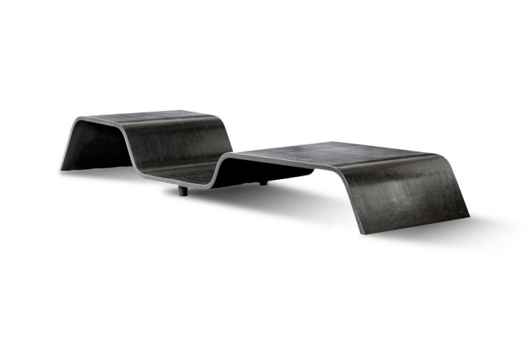 Undular coffee table by Oscar Niemeyer