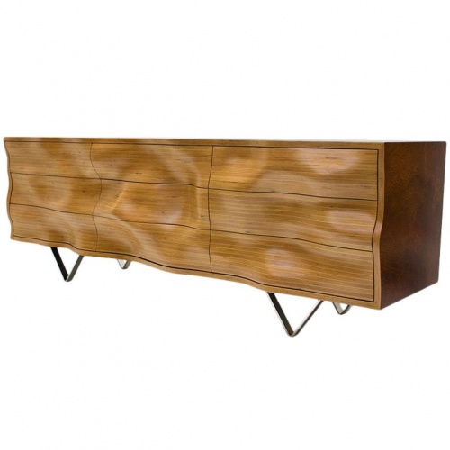 Wavy C cabinet by Peter Stern, offered by Decoratum