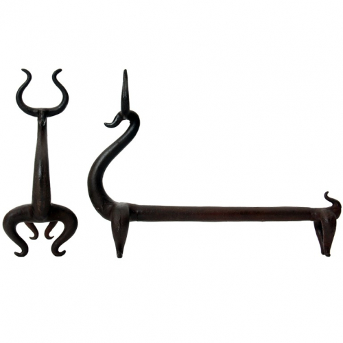 Deer Andirons By Russel Wright, offered by WYETH