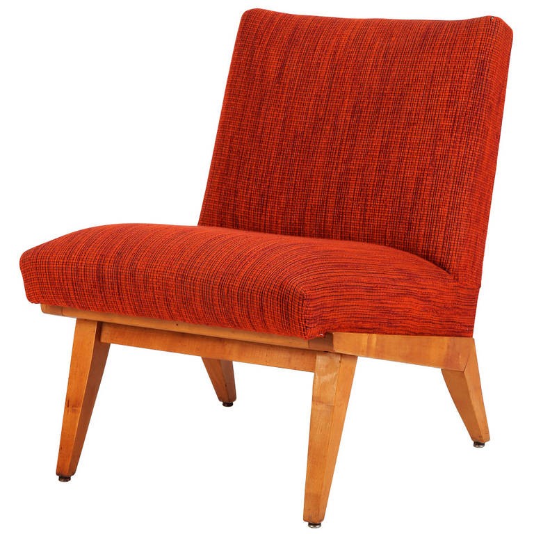Slipper Lounge Chair by Jens Risom for Knoll, 1940s