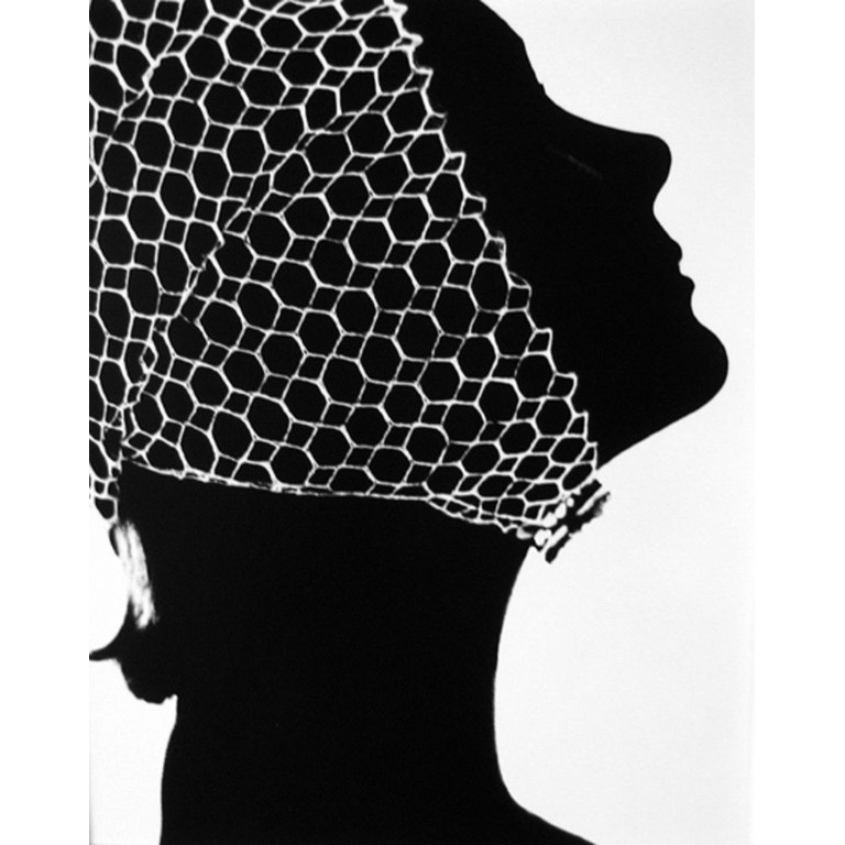 Lillian Bassman, Mesh Hat, c. 1950's