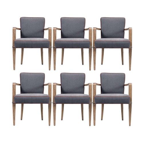 Jacques Quinet dining armchairs