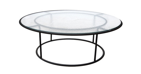 Walter Lamb bronze cocktail table, 1950s, offered by Modern One