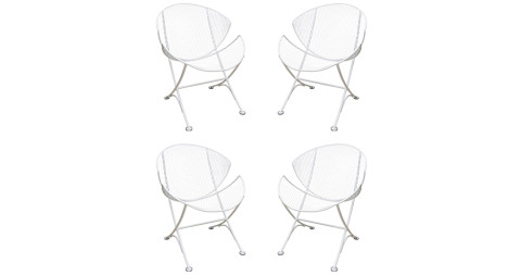 Salterini patio-chair set, mid-20th century, offered by Alexander Millen Gallery