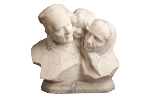 Italian marble sculpture, 1870, offered by Classic Antiques Sydney