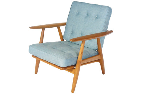 Hans Wegner Cigar GE240 chair, ca. 1950s, offered by Angelucci 20th Century