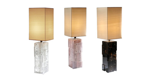 Mattia Bonetti Construct lamps, 2010, offered by Paul Kasmin Gallery