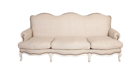 Louis XV–style sofa, ca. 1940, offered by James Sansum Fine and Decorative Art