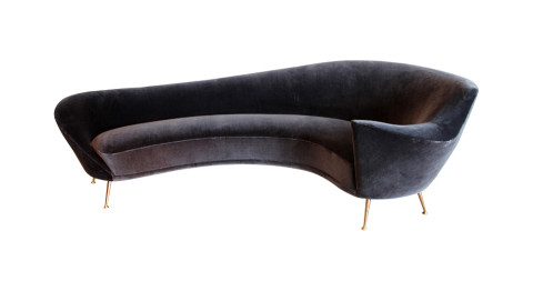 Ico Parisi sofa, 1950s, offered by 88 Gallery