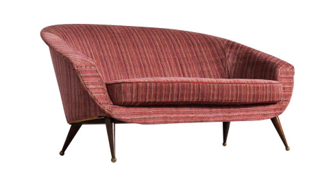 Folke Jansson sofa for SM Wincrantz, 1960s, offered by Morentz
