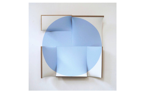 <i>Improved Pointless Light Blue</i>, 2014, by Jan Maarten Voskuil, offered by Peter Blake Gallery