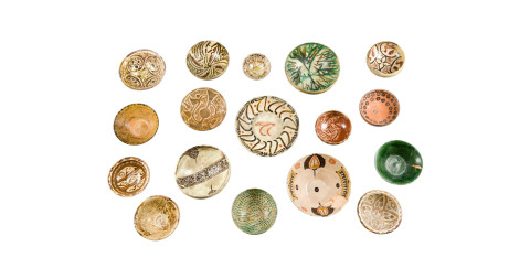 Collection of 18 Islamic and Persian bowls, mainly 12th-15th centuries, offered by Max Rollitt