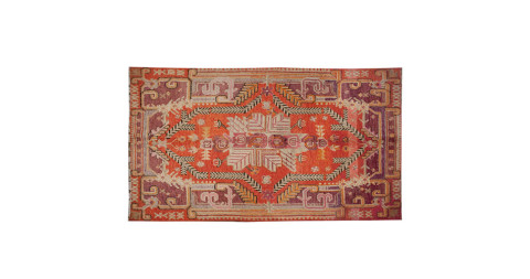 Khotan rug, early 20th century, offered by Reza’s Rug Gallery