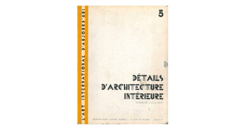 <i>Details D'Architecture Interieure</i>, 1929, offered by Potterton Books