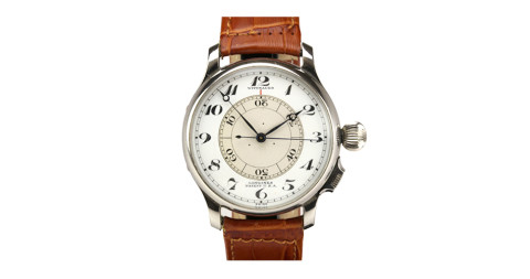 Wittnauer/Longines stainless-steel Weems watch designed for the U.S. Navy, ca. 1940s, offered by Matthew Bain Inc.