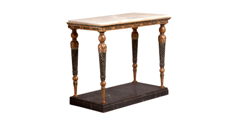 Swedish Empire console table, ca. 1800, offered by Talisman