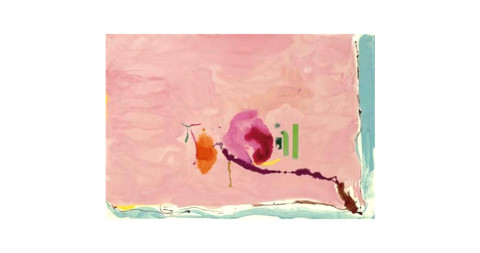 Helen Frankenthaler, <i>Flirt</i>, 1995, offered by Pink Shrimp Fine Art