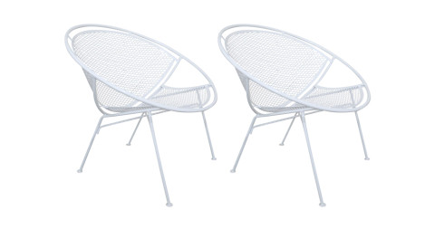 Maurizio Tempestini for Salterini Radar Hoop chairs, 1950s–60s, offered by Iconic Snob Galeries