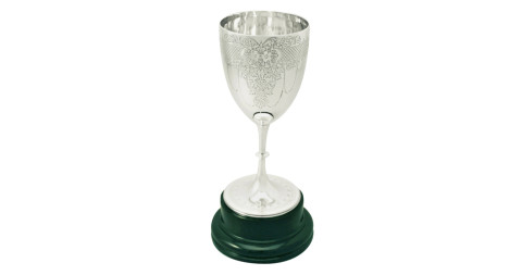 Sterling silver Edwardian presentation cup, 1907, offered by AC Silver