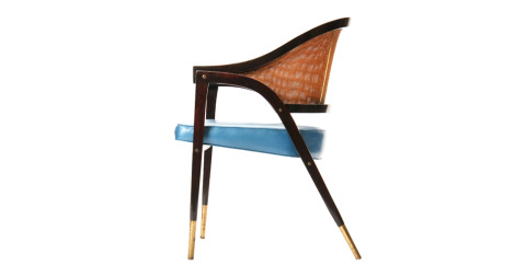 A-Frame chair, 1960s, by Edward Wormley, offered by Wyeth