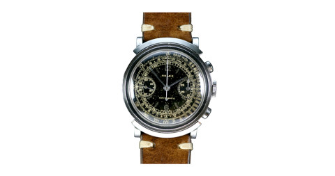 Rare Rolex stainless steel chronograph wristwatch, 1940s, offered Matthew Bain 