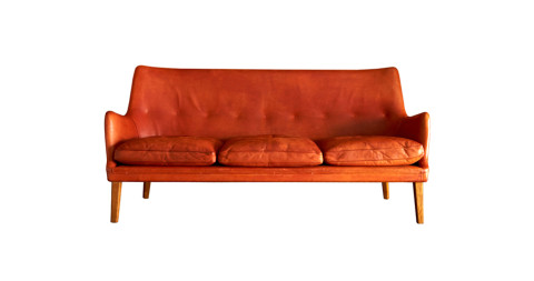 Arne Vodder for Ian Schlecter Sofa and Chair, offered by Sally Rosen