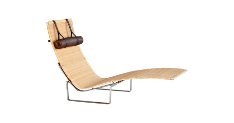 PK-24 Chaise Longue by Poul Kjærholm, offered by A. Petersen Collection & Craft