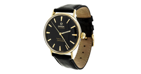 Omega Seamaster retailed by Tiffany & Co., 1960s, offered by Peter Suchy Jewelers