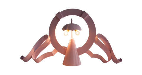 Lapo Binazzi for Gruppo UFO MGM table lamp, 1973