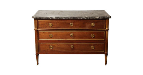 18th-century chest, offered by Niall Smith Antiques