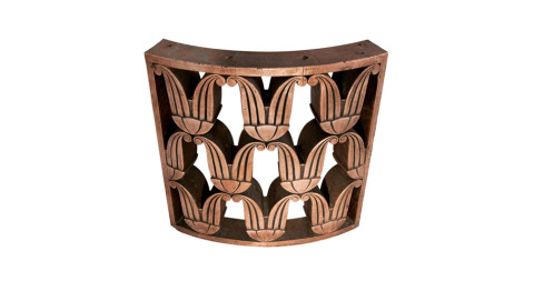Art Deco copper railing, 1925, offered by Urban Archaeology