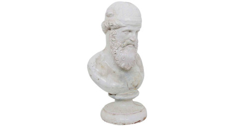 Faience Bust of Aristotle , ca. 17th-century