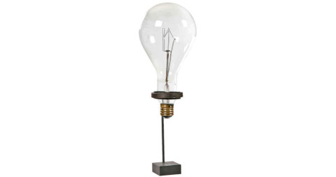 GIant early Lightbulb on Stand, ca. 1920s
