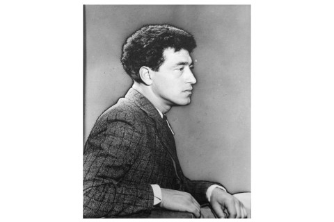 <i>Alberto Giacometti</i>, by Man Ray, 1930; 1977 posthumous print by Pierre Gassmann from original negative, offered by Dada