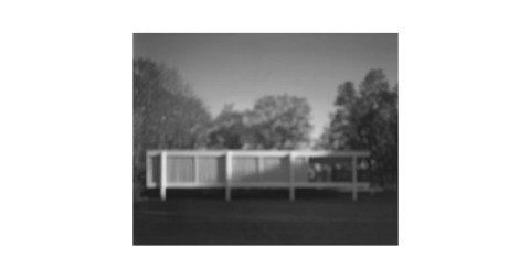 <i>Farnsworth House</i>, 2001 by Hiroshi Sugimoto, offered by The Pace Gallery