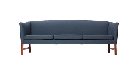 Ole Wanscher Tight Back sofa, 1950s, offered by WYETH