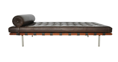 Mies van der Rohe for Knoll Barcelona daybed, 1970, offered by Modern Drama