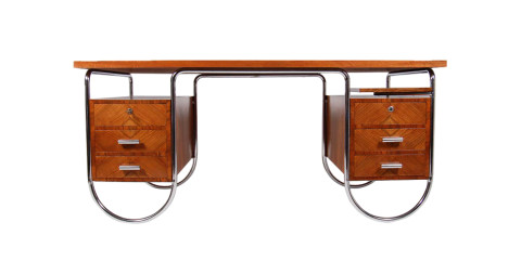 Desk for Columbus Tubing of Milan, 1933, offered by Collage