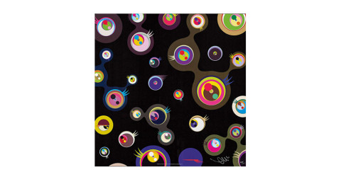 Takashi Murakami, <i>Jellyfish Eyes (black)</i>, 2011, offered by DTR Modern Galleries