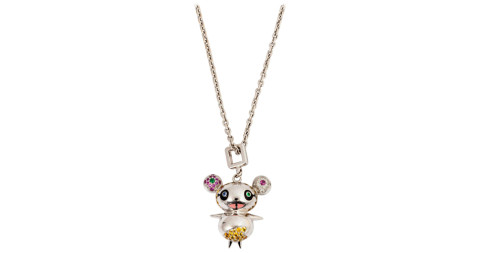 Takashi Murakami for Louis Vuitton Joaillerie Panda pendant, 2009, offered by Eric Originals and Antiques