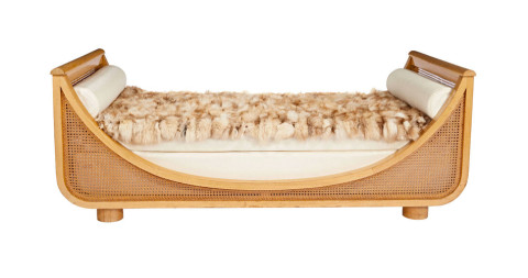 Jean Royère Gondola daybed, 20th century, offered by Galerie XX