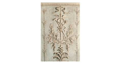 Decorative wood paneling, 18th Century