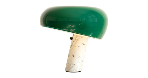 Achille & Pier Giacomo Castiglioni Snoopy table lamp, 2013 reissue, offered by the Apartment