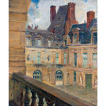 Les Toits, Fontainebleau, ca. 1903, by Walter Gay