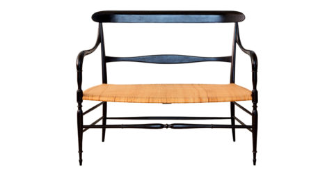 Chiavari bench, 1950s, offered by the Apartment