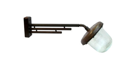 Industrial wall light, mid-20th century, offered by 360volt