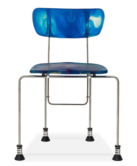 Pesce's Broadway chair, created for Bernini in 1992