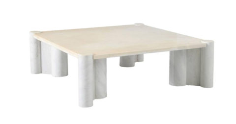 Gae Aulenti marble coffee table for Knoll, 1960s, offered by Morentz